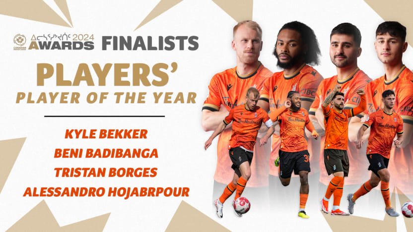 FOUR FORGE FC PLAYERS SHORTLISTED FOR PLAYERS’ PLAYER OF THE YEAR