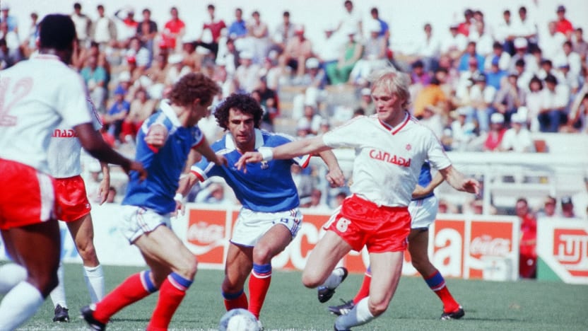 1986 FIFA World Cup MexicoCanada Soccer ArchivesIan Bridge