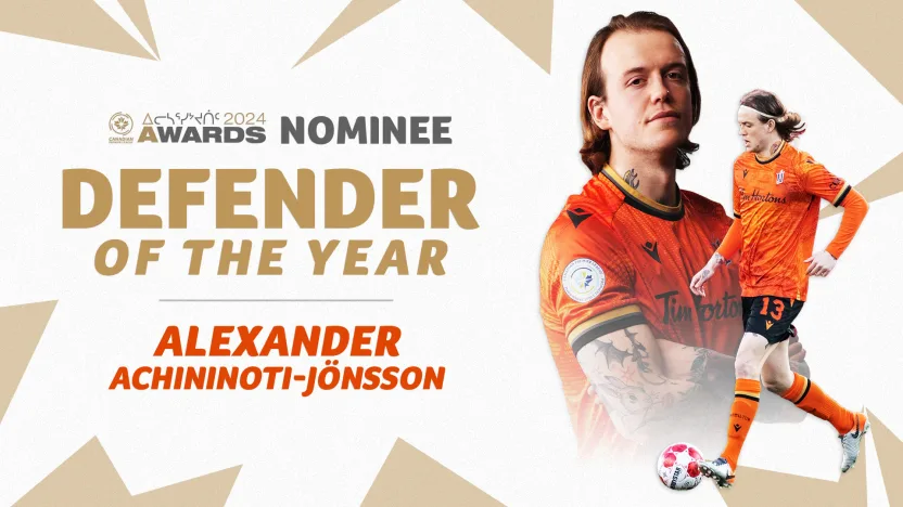 ALEXANDER ACHINIOTI-JÖNSSON NOMINATED FOR DEFENDER OF THE YEAR