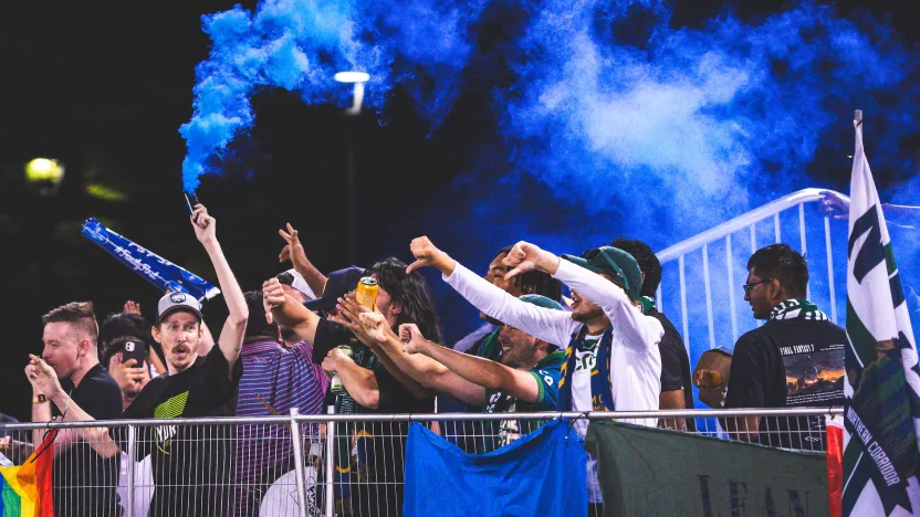 York United vs Vancouver FC, August 25 2023. Credit: CHANT