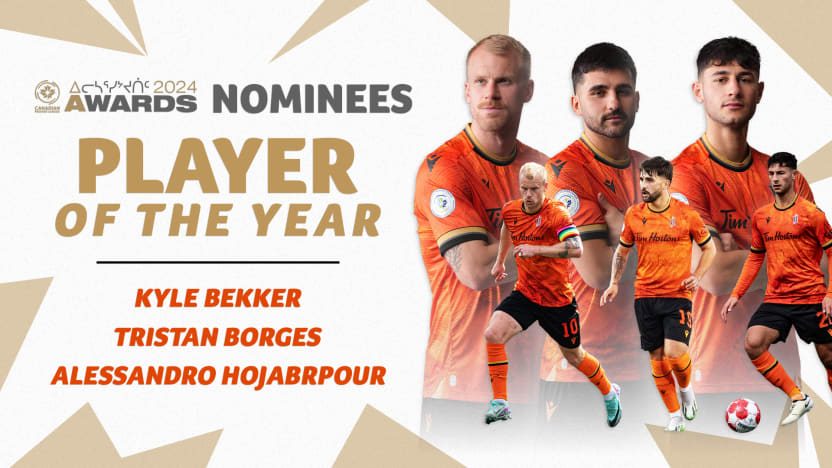 THREE FORGE FC PLAYERS NOMINATED FOR THE 2024 CPL PLAYER OF THE YEAR