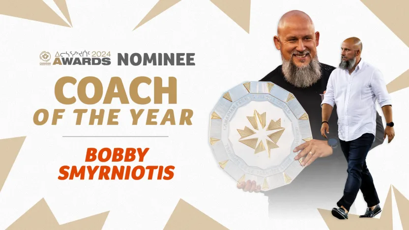 BOBBY SMYRNIOTIS NOMINATED FOR 2024 CPL COACH OF THE YEAR