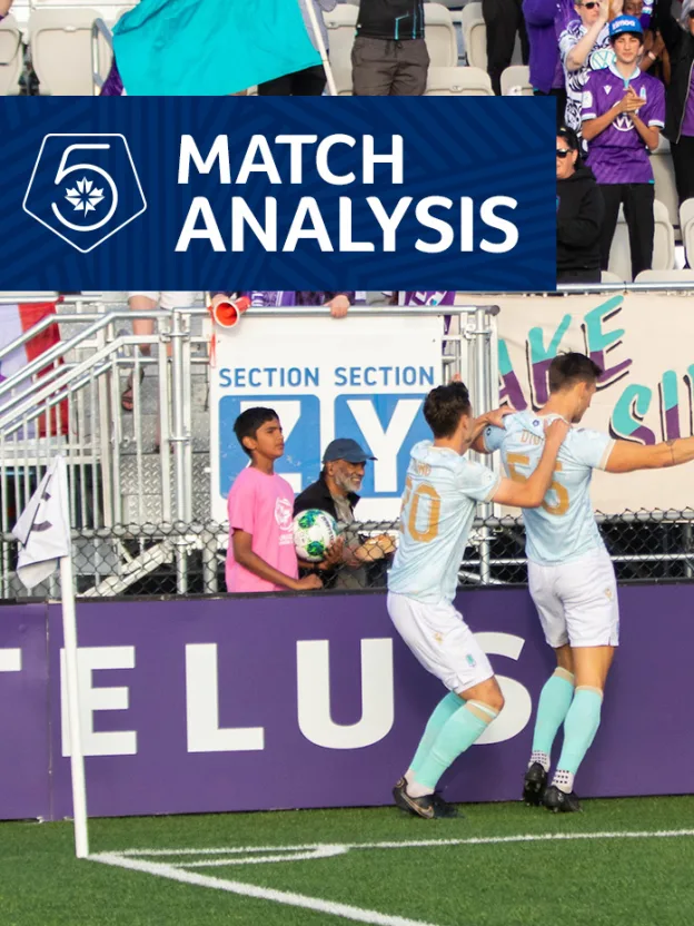 MATCH ANALYSIS: Pacific ride 2nd-half outburst to 6-3 win over Vancouver FC in all-B.C. derby