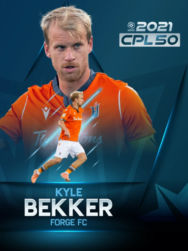 CPL50 – 1. Kyle Bekker (Forge FC)