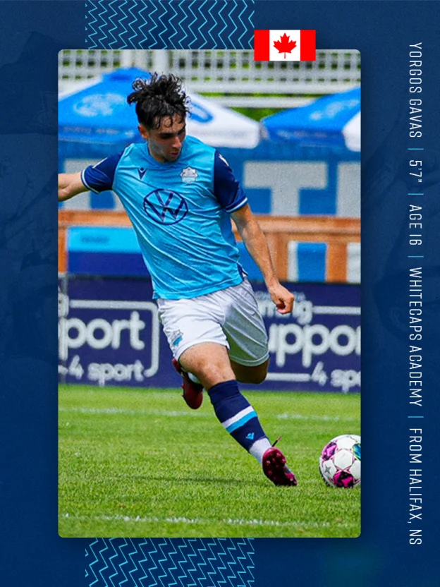 Wanderers sign Halifax’s Yorgos Gavas to development contract