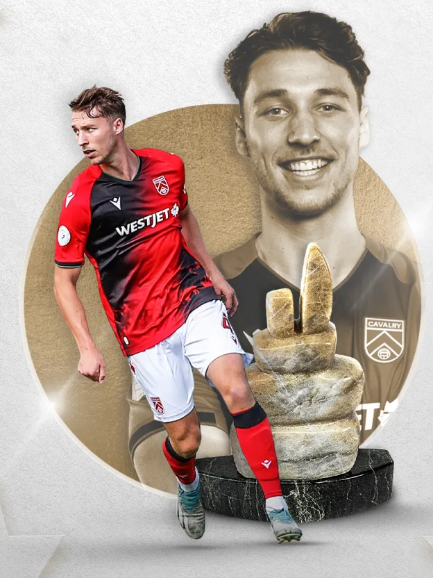 Cavalry FC’s Daan Klomp wins 2023 CPL Player of the Year Award