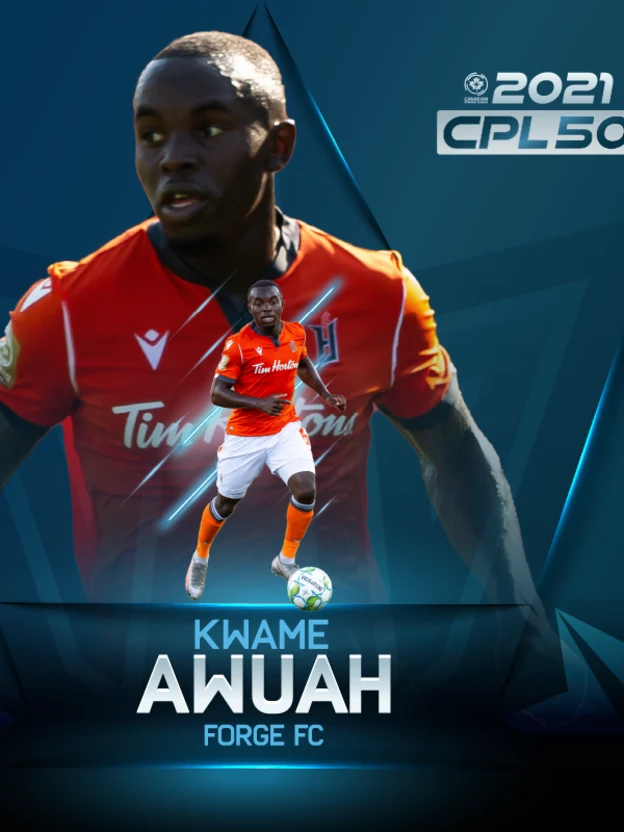 CPL50 – 13. Kwame Awuah (Forge FC)