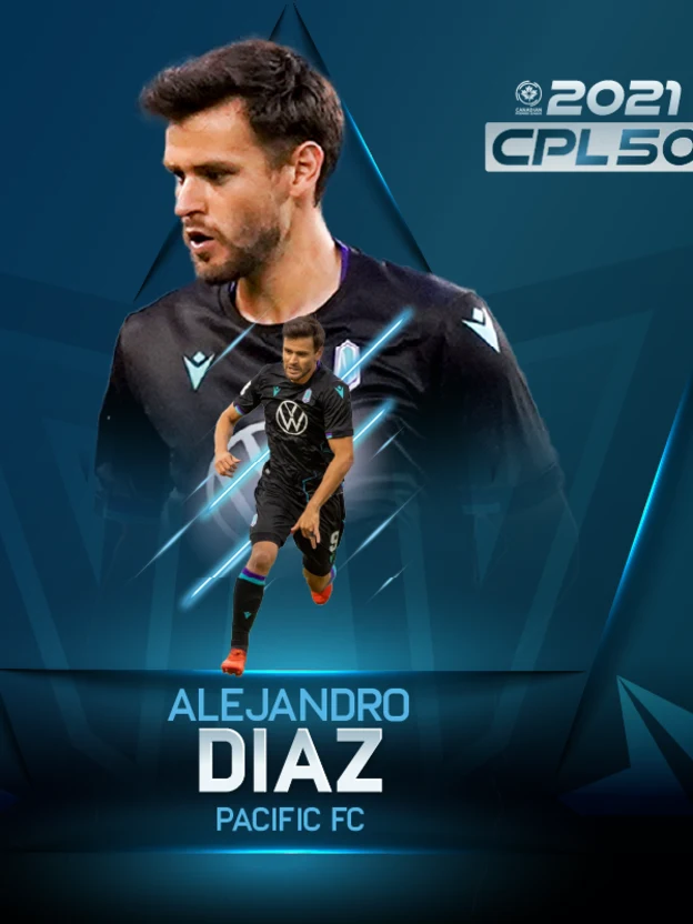 CPL50 – 18. Alejandro Díaz (Pacific FC)