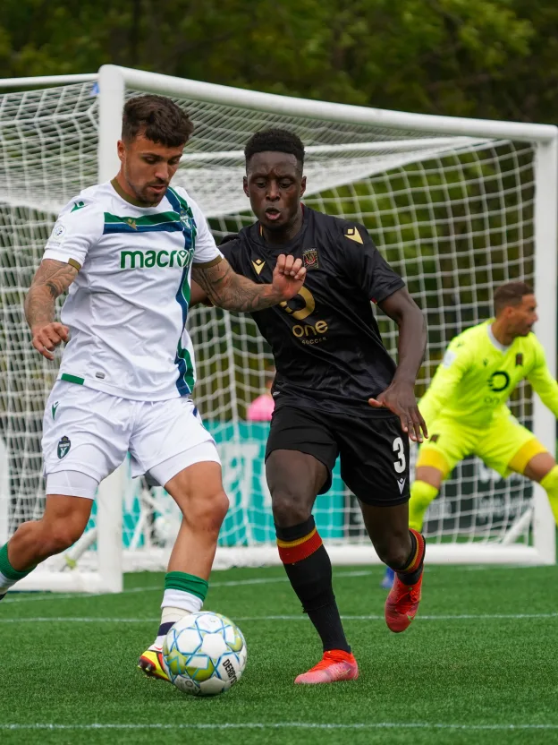 HIGHLIGHTS: Lowell Wright brace earns York United 2-1 comeback victory over Valour FC