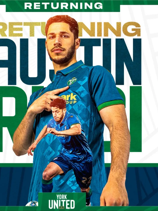 York United announce the return of forward Austin Ricci