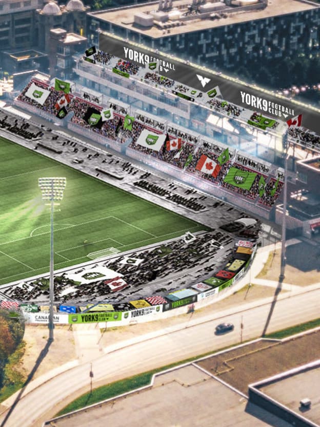 York9 FC to play entire CPL season at York Lions Stadium