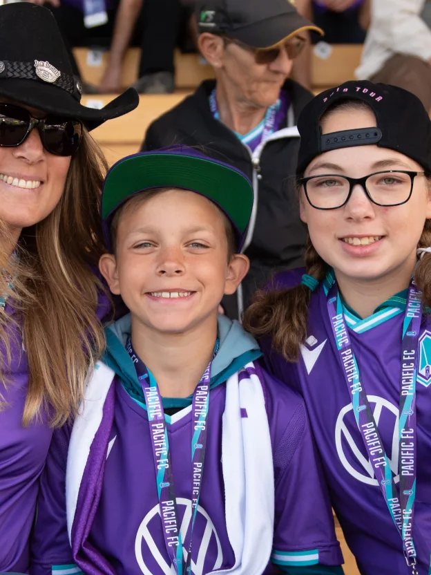 Pacific FC Supporters Appreciation Week featuring the Rusman Family