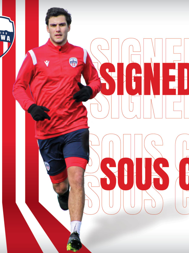 Atlético Ottawa signs 1st overall CPL-U SPORTS Draft pick José Cunha