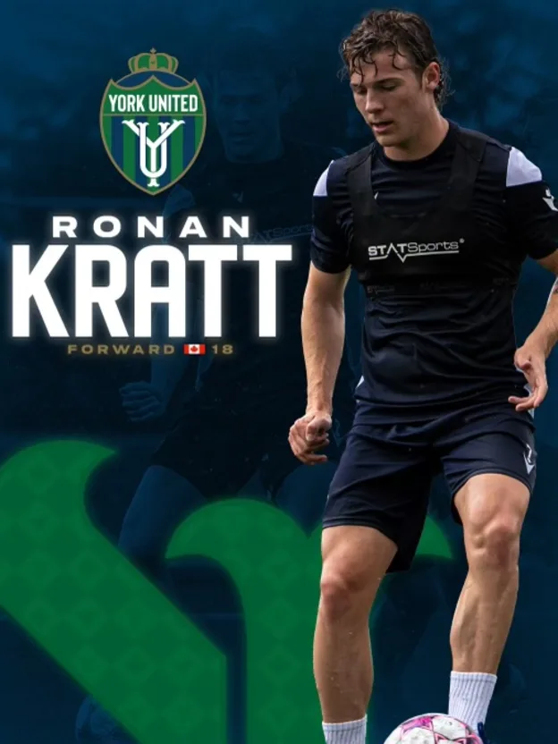 York United signs Canadian forward Ronan Kratt
