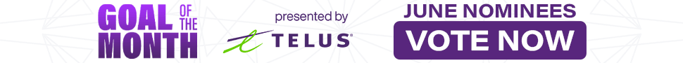 Telus Goal of the Month / Partnership Ads