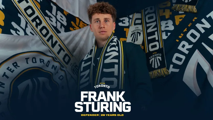 Inter Toronto re-sign defender Frank Sturing