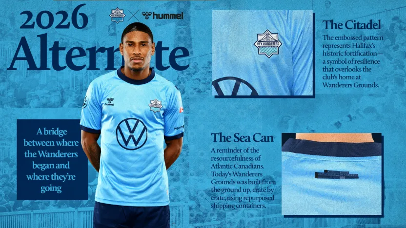 Wanderers call back to inaugural season with 2026 Alternate Kit