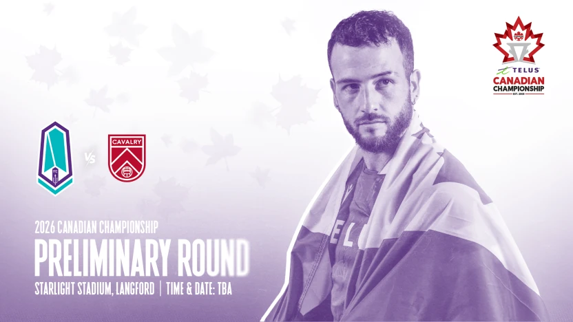 Pacific FC set to face Cavalry FC in the preliminary round of the TELUS Canadian Championship