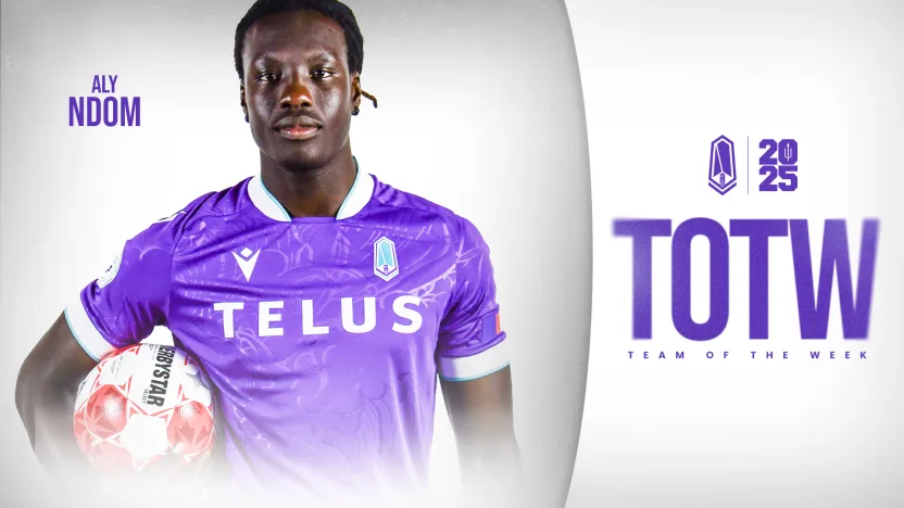 Aly Ndom earns CPL Team of the Week honours