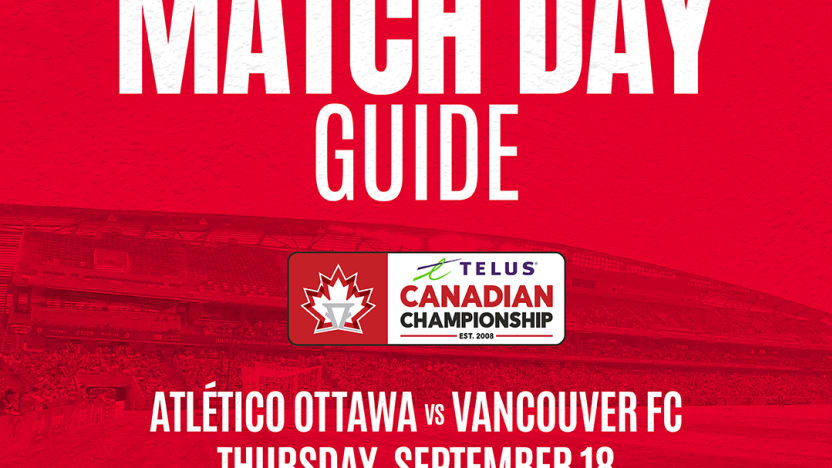 L'Atleti affrontera le Vancouver FC lors du match retour du Championnat canadien TELUS. 