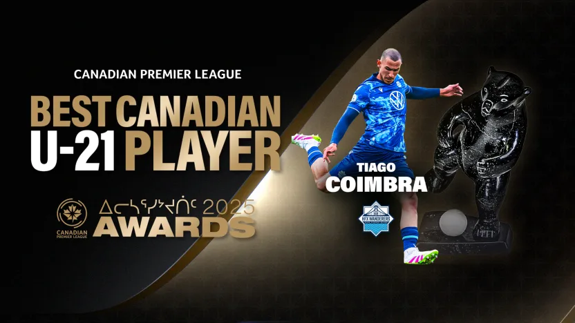 Halifax Wanderers striker Tiago Coimbra named 2025 CPL Best U-21 Player