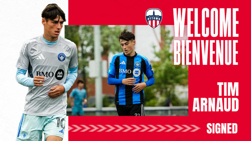 Atlético Ottawa signs CF Montréal Academy product Tim Arnaud
