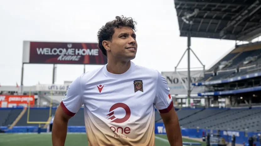 VALOUR FC SIGN CANADIAN INTERNATIONAL KIANZ FROESE
