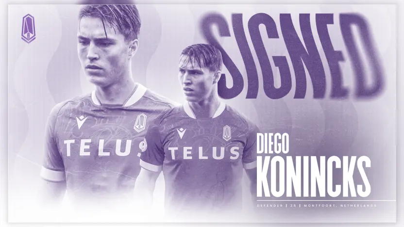 Pacific FC sign Dutch centre-back Diego Konincks