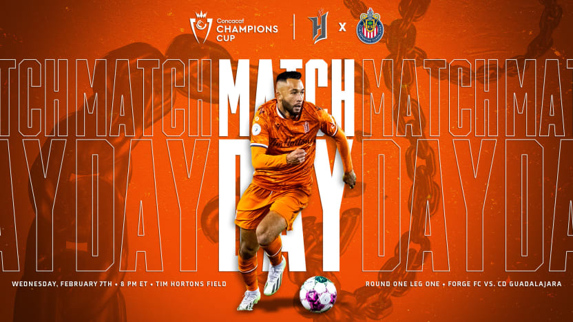 Forge FC Gears Up for Historic Clash Against Chivas in Concacaf Champions Cup