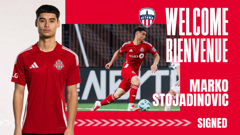 Atlético Ottawa sign young Canadian midfielder Marko Stojadinovic