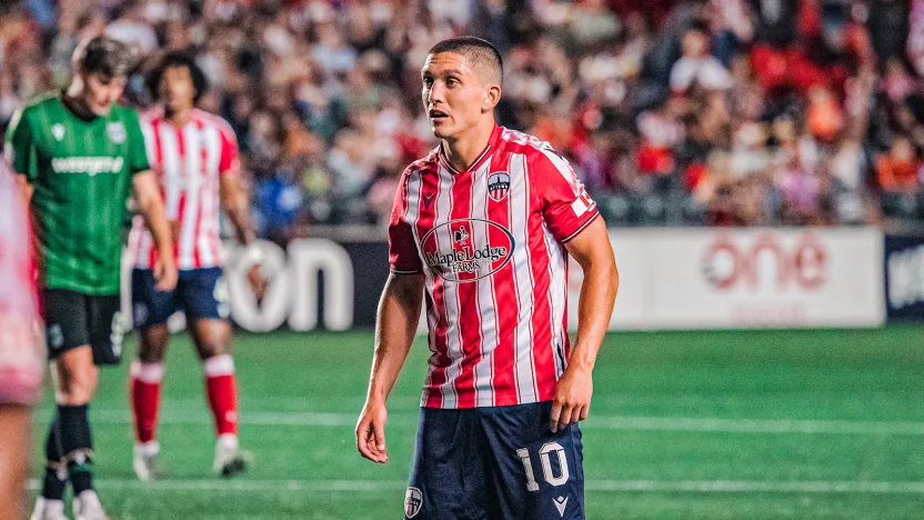 How Manny Aparicio has become Atlético Ottawa's midfield heartbeat