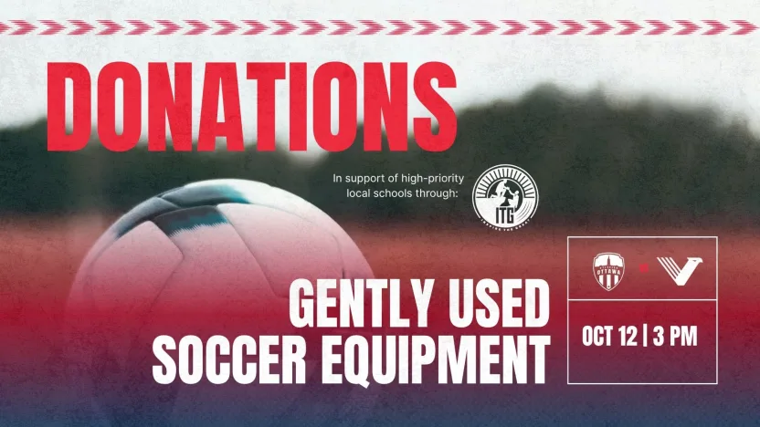 Used Soccer Equipment Needed! Support those in need through ITG Canada 