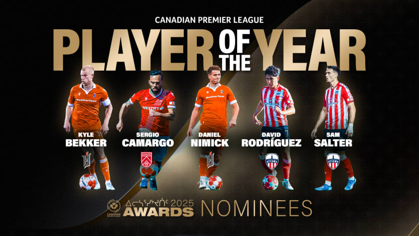 Cinq joueurs nommés pour le titre de joueur de l'année de la PLC 2025