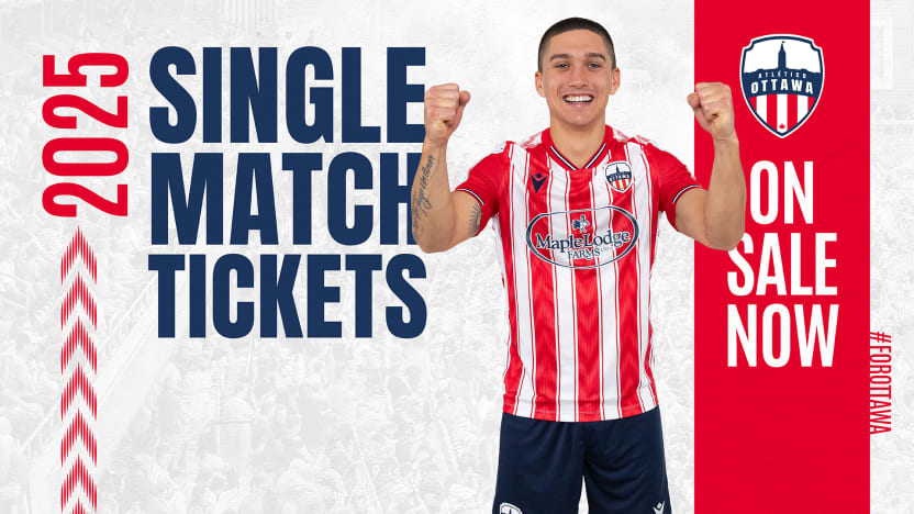Single Match Tickets On Sale Now!