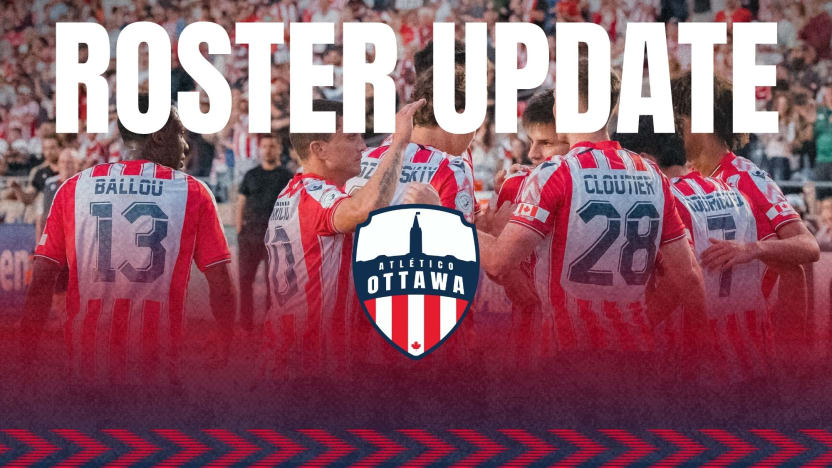 Atlético Ottawa Roster Update: 9 contracts guaranteed; option decisions for Aparicio, Crampton, Hartill