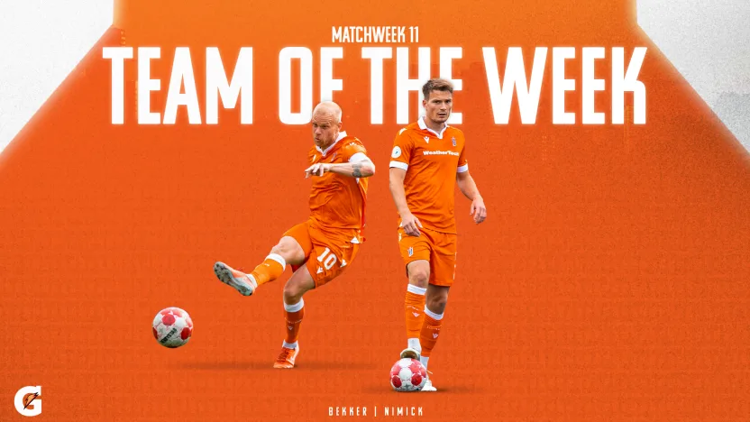 Bekker & Nimick Named to Gatorade Team of the Week (Week 11)