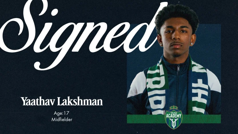 Yaathav Lakshman signs with York United FC Academy for the 2025 League1 Ontario season