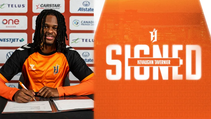 Forge FC bring back young talent Kevaughn Tavernier