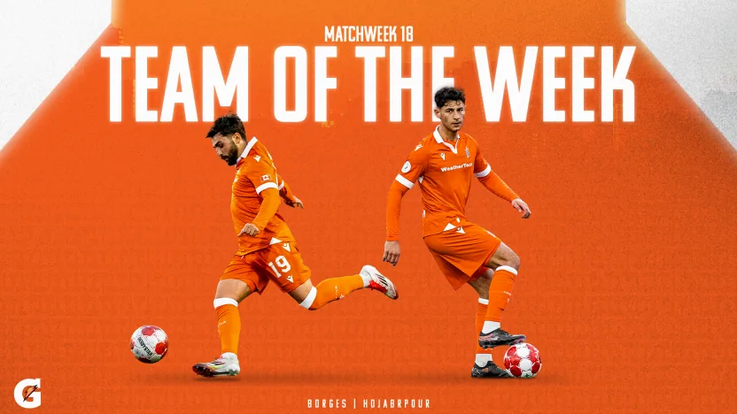 Borges, Hojabrpour Named to Gatorade Team of the Week (Week 18)