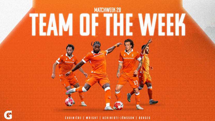 Achinioti-Jonsson, Borges, Choinière, Wright Named to Gatorade Team of the Week (Week 28)