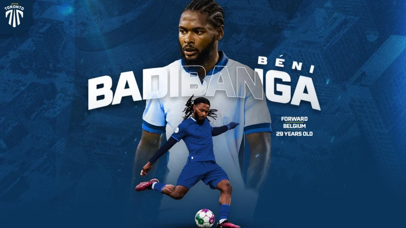  INTER TORONTO FOOTBALL CLUB SIGNS FORMER CANADIAN PREMIER LEAGUE CHAMPION BÉNI BADIBANGA