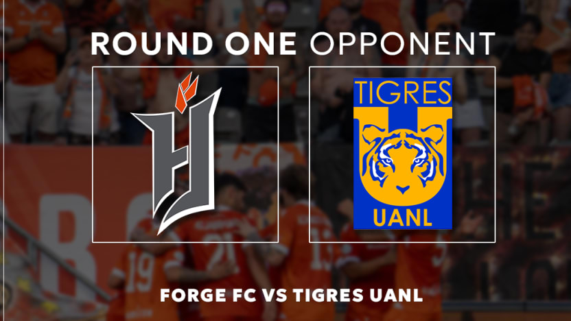 Forge FC Draws Tigres UANL in the 2026 Concacaf Champions Cup