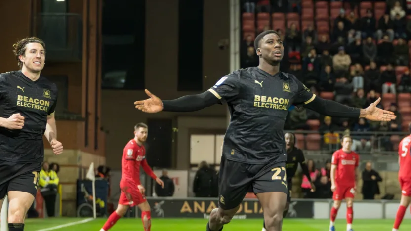 Former Cavalry striker Aribim Pepple thriving in England