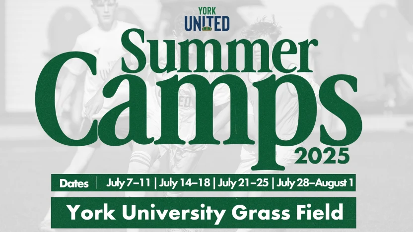 York United FC Launches 2025 Summer Camps
