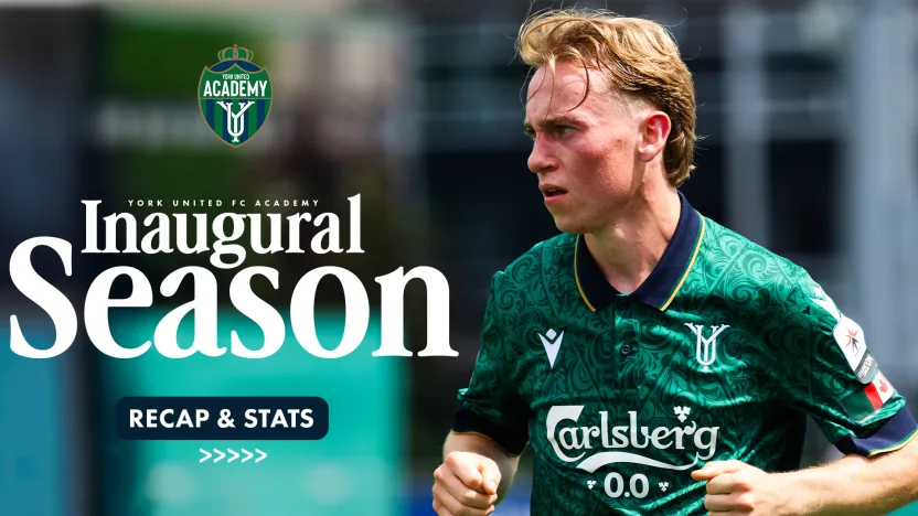 York United FC Academy completes inaugural League1 Championship season with strong foundation