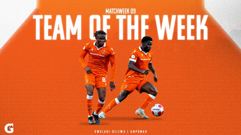 Owolabi-Belewu & Ampomah Named to Gatorade Team of the Week