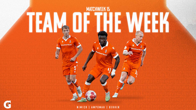 Ampomah, Bekker, Nimick Named to Gatorade Team of the Week (Week 15)