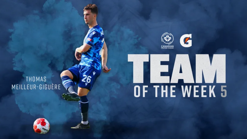 Thomas Meilleur-Giguère named to CPL Team of the Week 