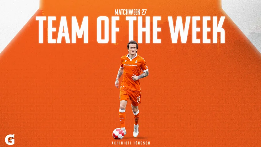 Achinioti-Jonsson Named to Gatorade Team of the Week (Week 27)