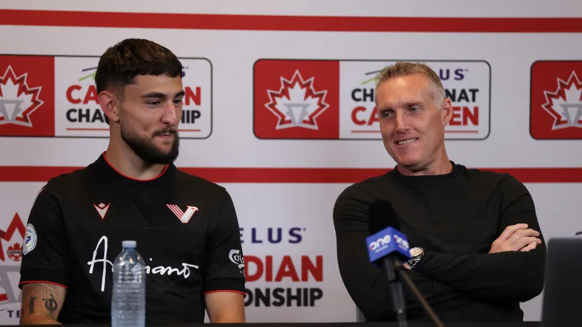 'They were phenomenal': Nash, Campagna react to Vancouver FC's historic CanChamp SF win